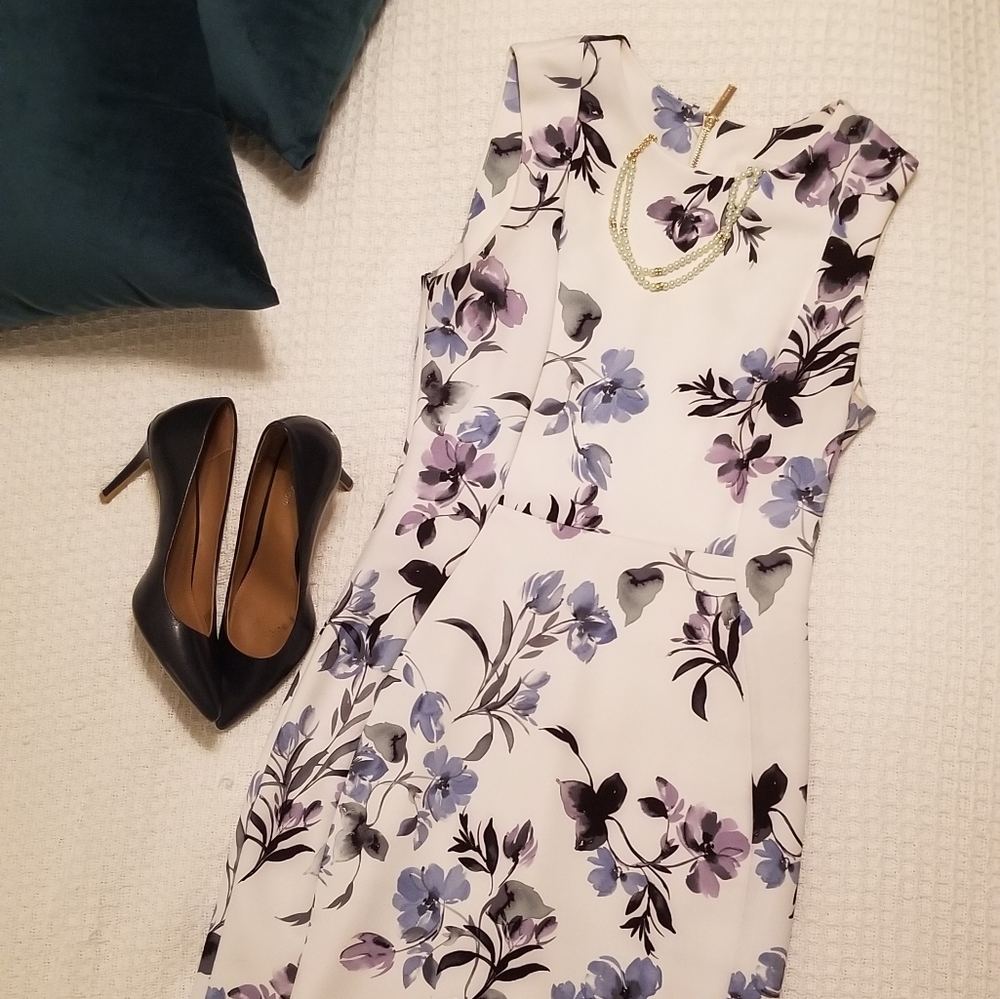 Calvin Klein Floral Dress